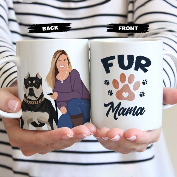 PERZONALIZED DOG MOM MUG - Imagen 3