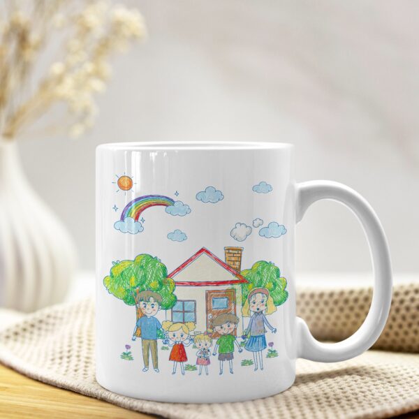 CUSTOM KIDS DRAWING MUG - Imagen 2