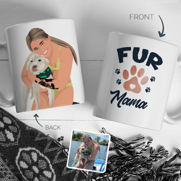 PERZONALIZED DOG MOM MUG - Imagen 2