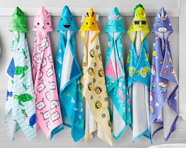 TOALLAS INFANTILES ESTAMPADAS