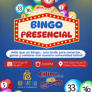 BINGO FEST PERLATINO - PRESENCIAL