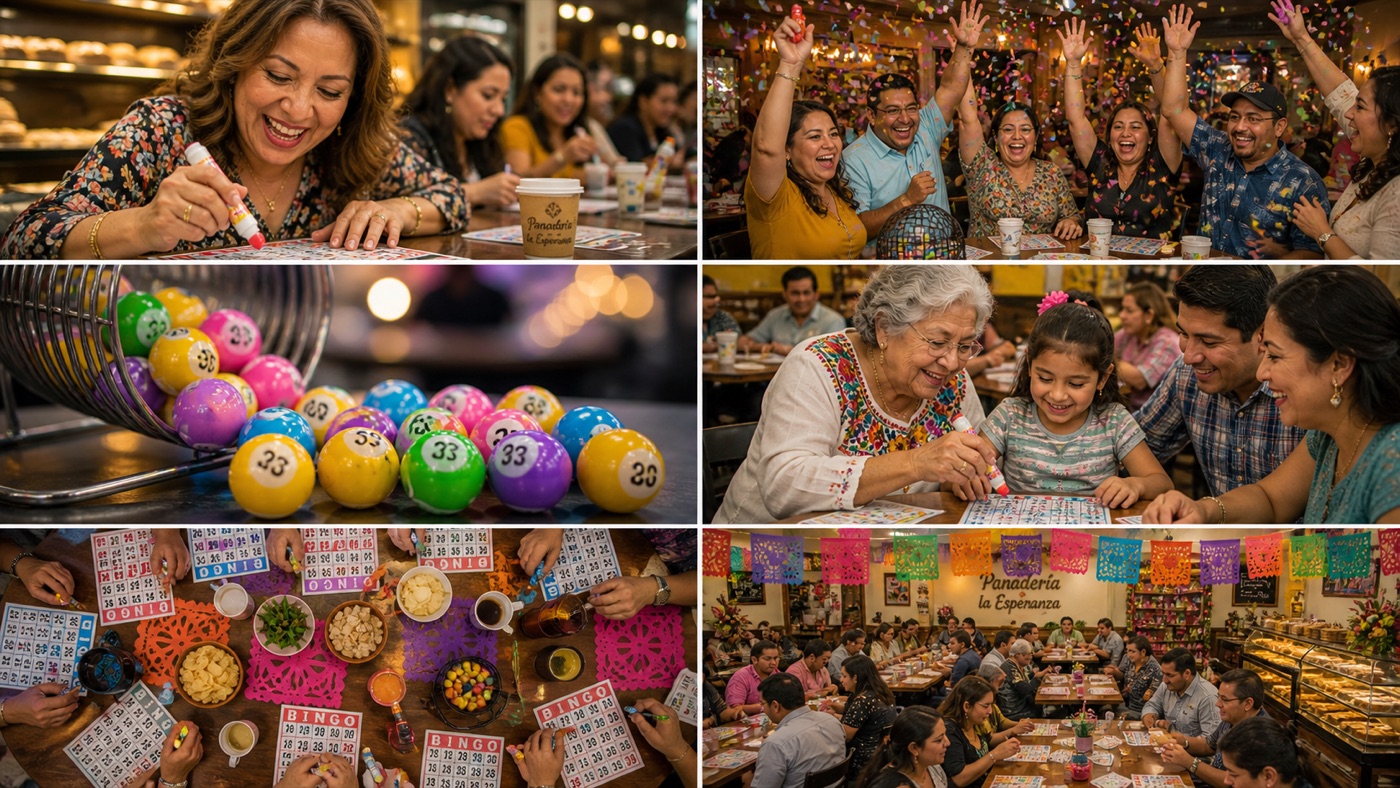 Bingo Perlatino - celebración