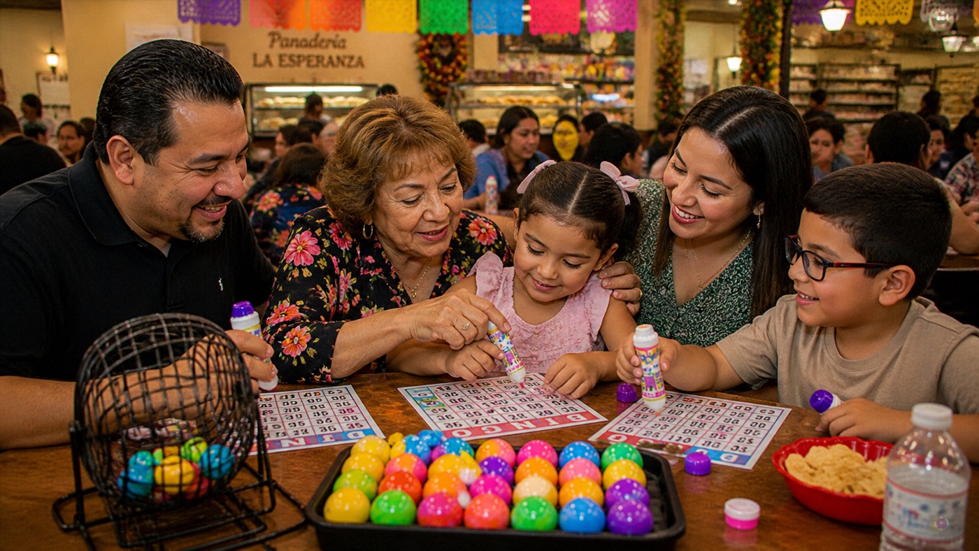 Bingo Perlatino - tabla