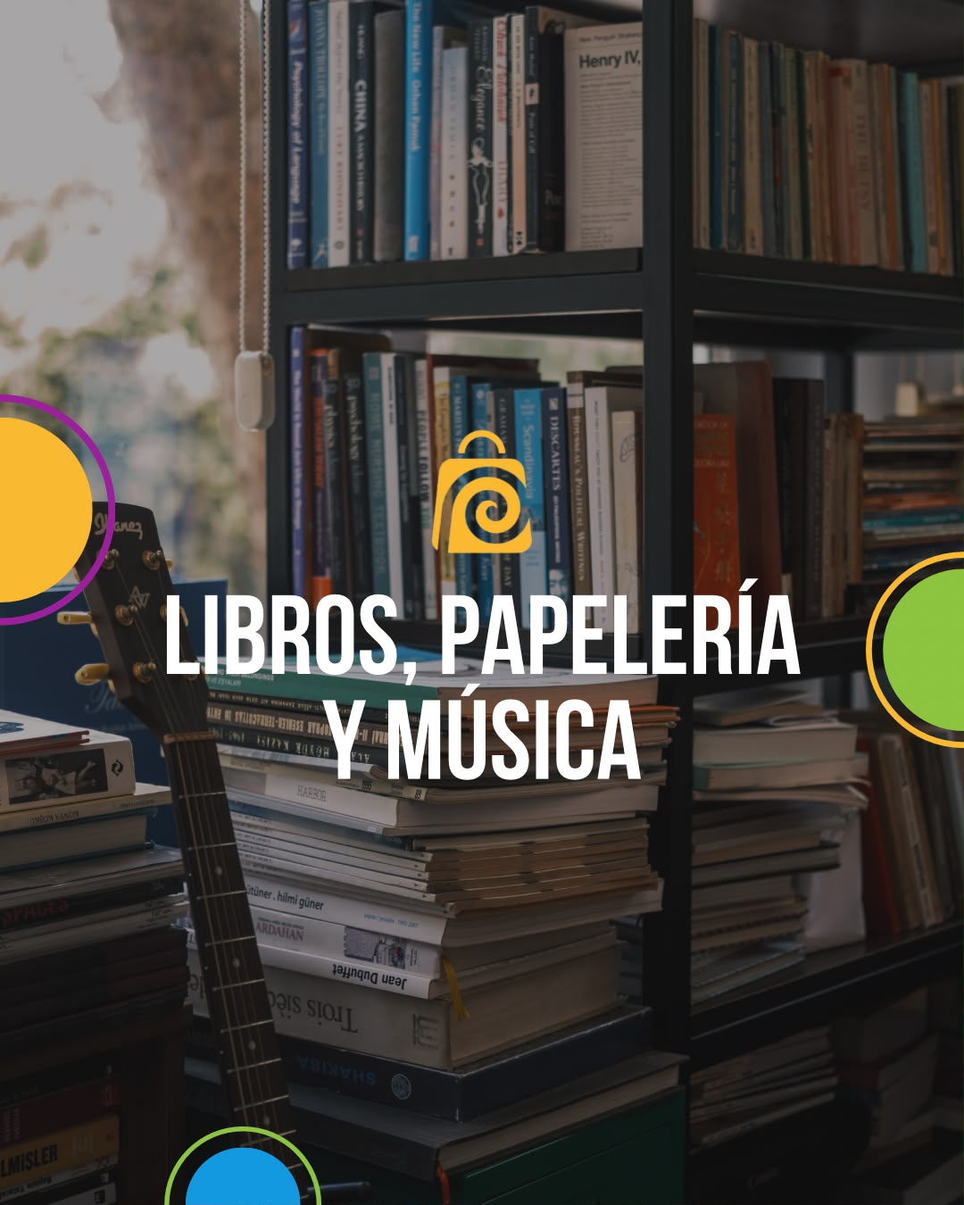 Libros, Papelería y Música