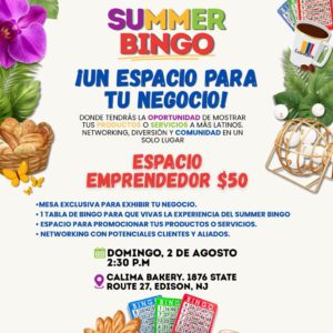 SUMMER BINGO: UN ESPACIO PARA TU NEGOCIO