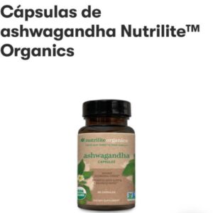 ASHWAGANDHA ORGANICS (60 CÁPSULAS)